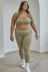 Sculpt Leggings | Stone Beige