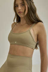 The Ellevate Bra | Stone Beige